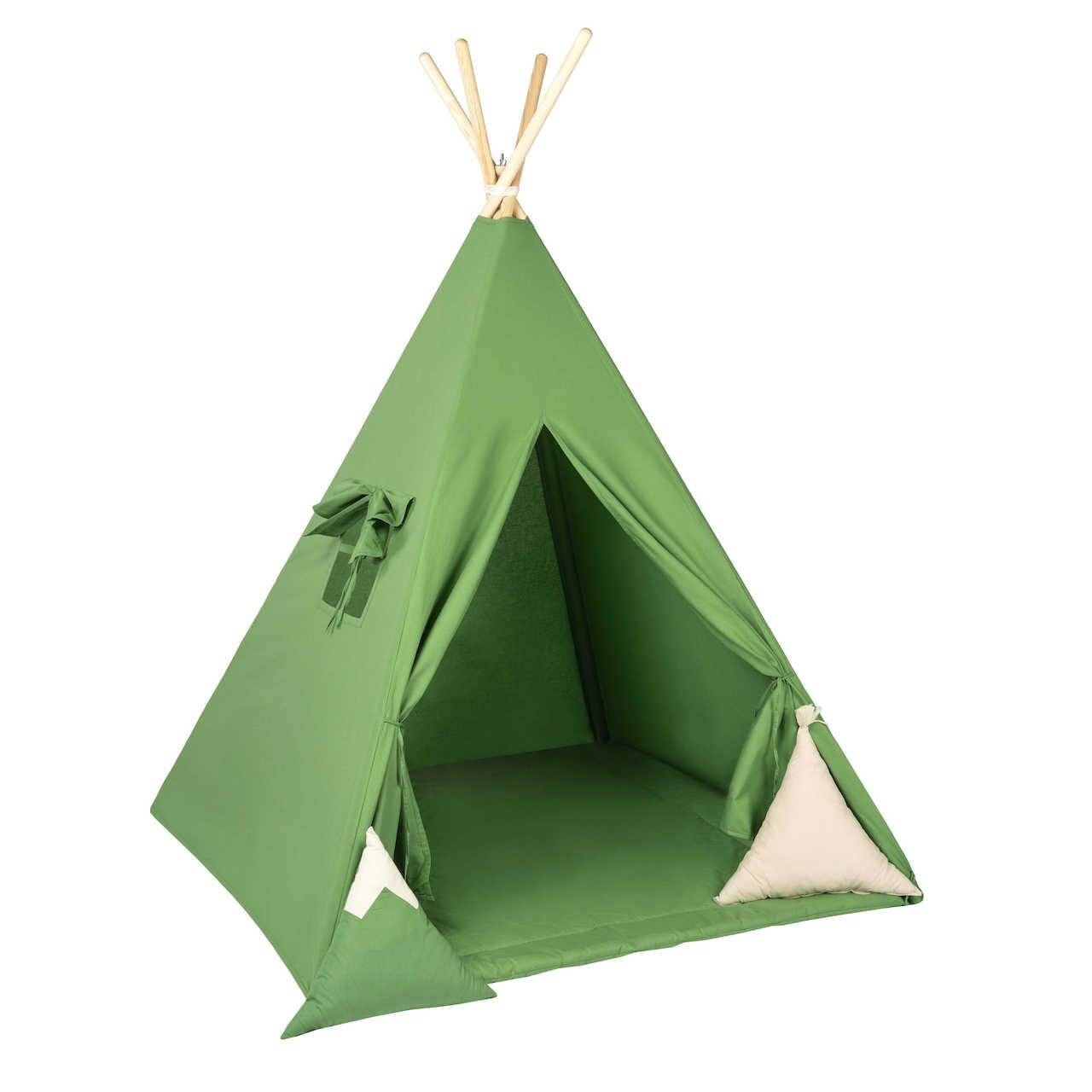 Green Tipi Tent | Tipi Tent Green | Tipi Tent for Kids | Kids Tipi Tent | Tipi Tent for Babies and Toddlers | Green Tent | Tipi Tent | Tipi Tent for Girls | 