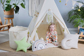 Cream Tipi Tent | Tipi Tent for Kids | Kids Tipi Tent | Tipi Tent for Babies and Toddlers | Cream Tent | Tipi Tent | Tipi Tent for Boys & Girls | 