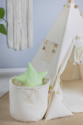 Cream Tipi Tent | Tipi Tent for Kids | Kids Tipi Tent | Tipi Tent for Babies and Toddlers | Cream Tent | Tipi Tent | Tipi Tent for Boys & Girls | 