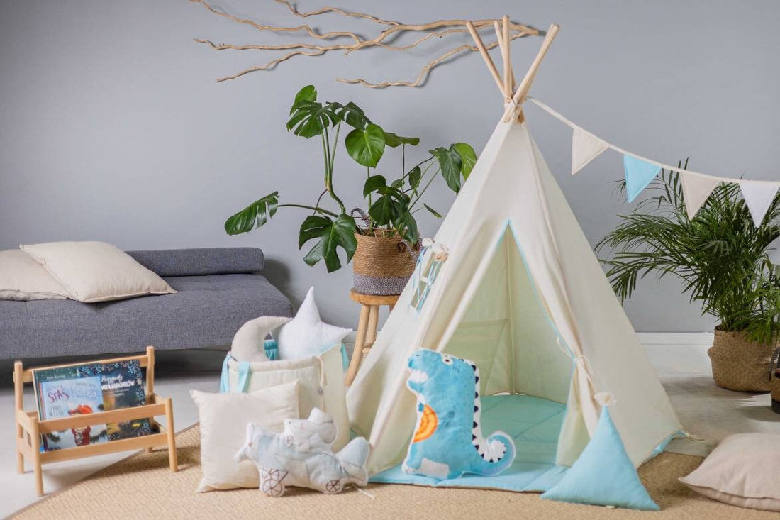 Tente Tipi Enfants - Oasis Bleue