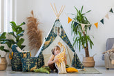 Safari Tipi Tent | Tipi Tent Safari | Tipi Tent for Kids | Kids Tipi Tent | Tipi Tent for Babies and Toddlers | Safari Tent | Tipi Tent | Tipi Tent for Girls | 