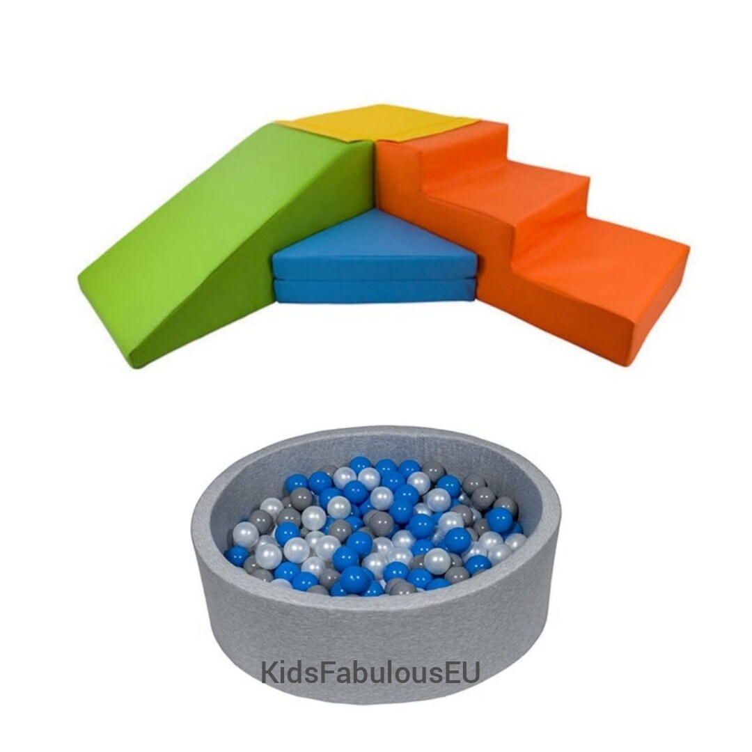 Step &amp; Slide + Ball Pit + 300 Balls BUNDLE