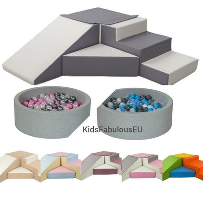 Step &amp; Slide + Ball Pit + 300 Balls BUNDLE