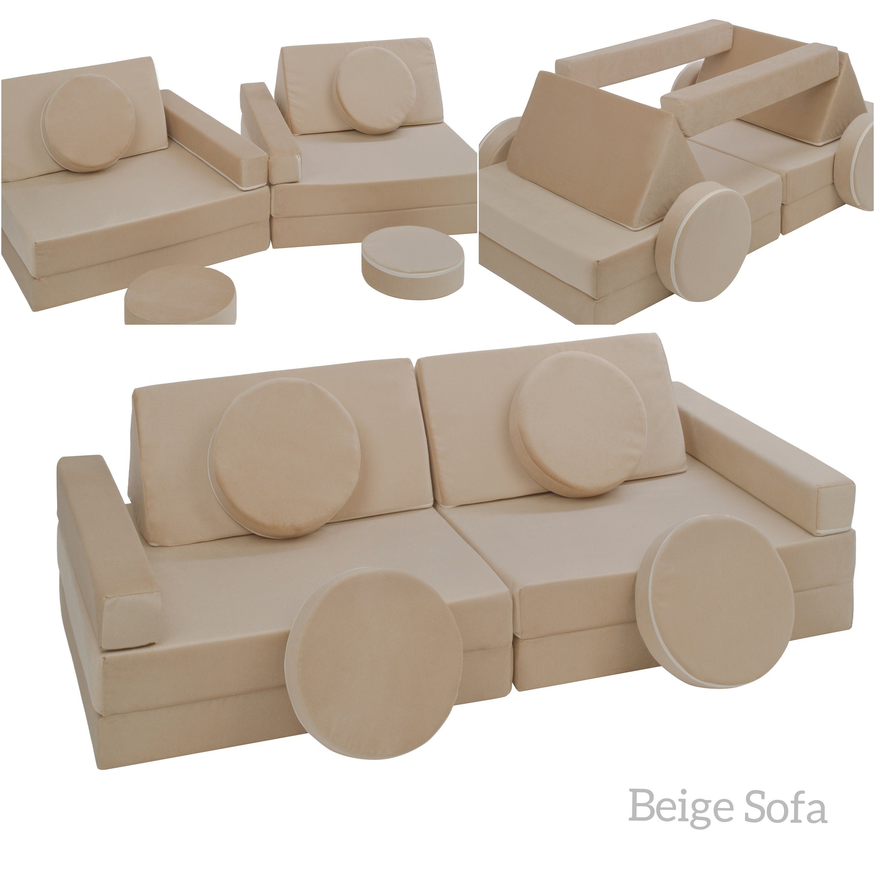 Play Sofa | Kids Play Sofa | Soft Play Couch | Modular Sofa |