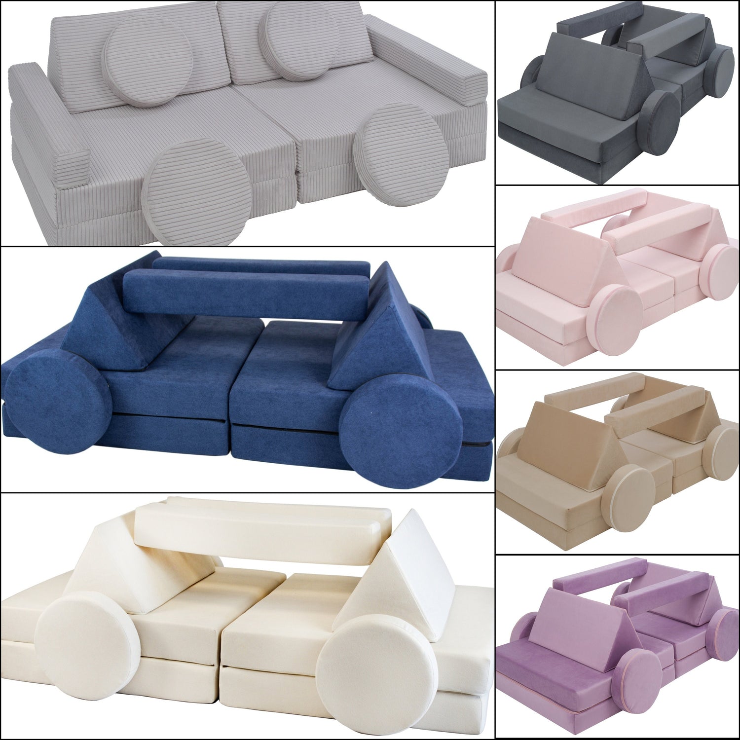 Play Sofa | Kids Play Sofa | Soft Play Couch | Modular Sofa |