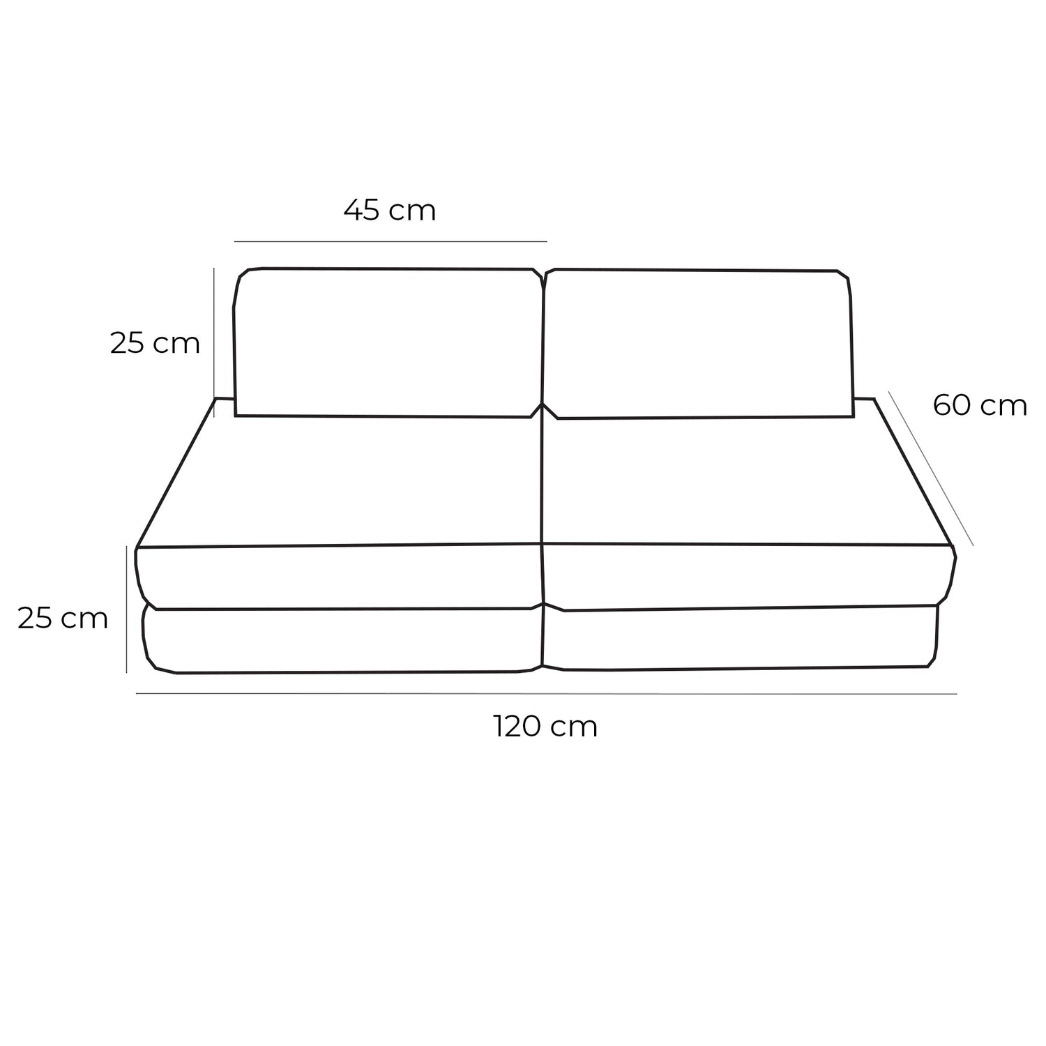 Pocket Sofa Basic Boucle White