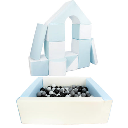 Building Blocks + Ball Pit + 300 Balls BUNDLE