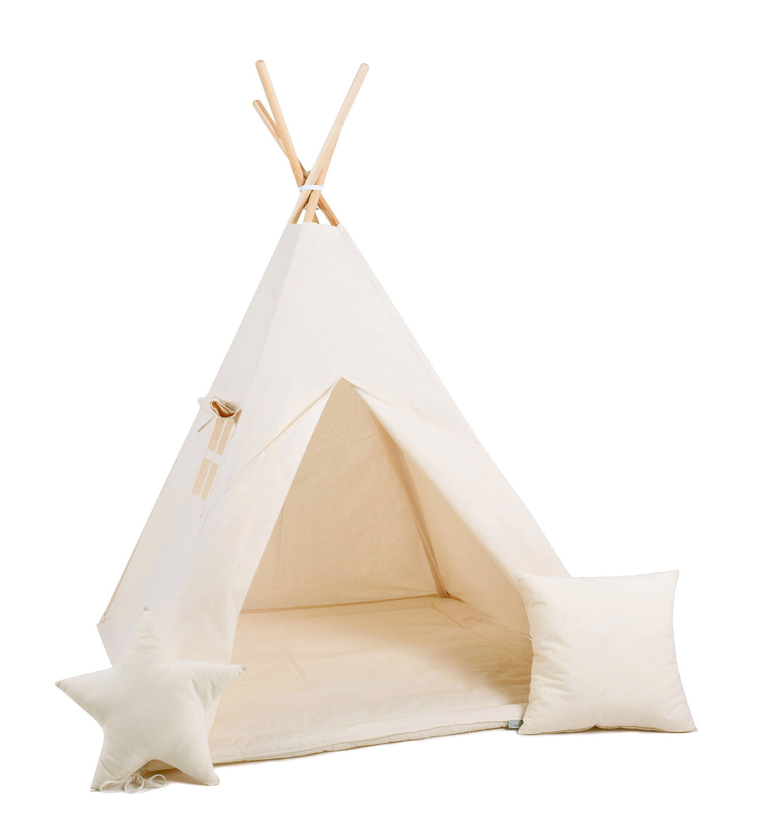 Cream Tipi Tent | Tipi Tent for Kids | Kids Tipi Tent | Tipi Tent for Babies and Toddlers | Cream Tent | Tipi Tent | Tipi Tent for Boys &amp; Girls | 