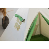 Green Tipi Tent | Green & Cream Tipi | Tipi Tent for Kids | Kids Tipi Tent | Tipi Tent for Babies and Toddlers | Cream Tent | Tipi Tent |